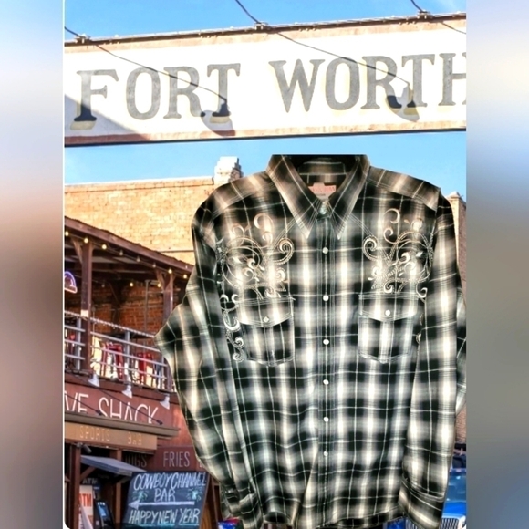Brooks & Dunn Long Sleeve Western Shirt - Picture 1 of 10